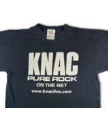 Vintage 1998, KNAC &quot;Pure Rock on the Net&quot; T-Shirt, Launch of Streaming R... - £49.21 GBP