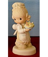 There is Joy In Serving Jesus Greeting Figurine Precious Moments E-7157 - £23.19 GBP