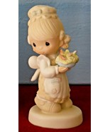 There is Joy In Serving Jesus Greeting Figurine Precious Moments E-7157 - £23.46 GBP