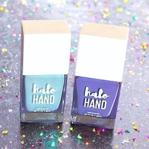 Halo Hand Nontoxic Nail Polish 2 Pack Blue/Purple Brand New In Box - $14.84