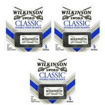 Pack of (3) NEW Wilkinson Sword Classic 5 Double Edge Blades - $9.67