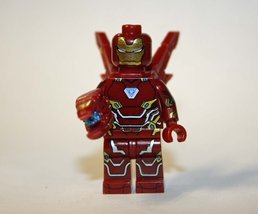 Building Block Iron Man MK50 Marvel Minifigure Custom  - £5.50 GBP
