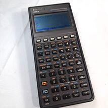 Hewlett Packard HP 48SX Graphing Calculator Low battery warning for part... - $57.00