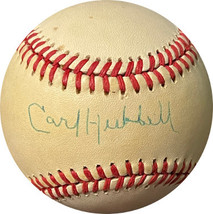 Carl Hubbell signed Official Rawlings RONL National League Baseball tone spots B - £156.29 GBP