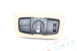 12-16 BMW F30 328I HEADLIGHT CONTROL SWITCH W/ BEZEL TRIM Q2379 image 2