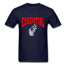 Express Your Love Gifts Essential Gun Pointing T-Shirt Navy - $14.24