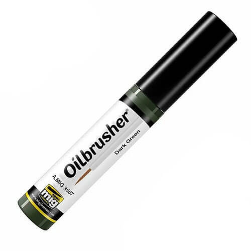 Ammo by MIG Oilbrusher - Dark Green - $14.94