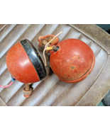 Red VINTAGE Rat Rod,  5" Guide Script 6v LIGHTS, COUPE TRUCK MOTORCYCLE CUSTOM - $75.34