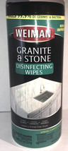 Weiman Granite Surface Wipes 1ea 30 ct pk Luxury Surface Cleaning-SHIP SAME DAY - £9.90 GBP