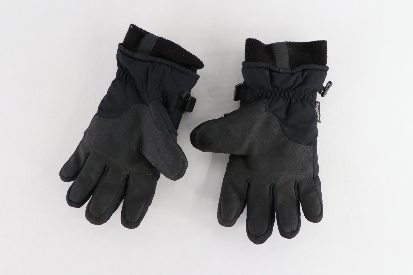 Vintage 90s Goretex Distressed Waterproof Spell Out Insulated Winter Gloves XL Item image 4