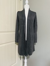 White House Black Market Sweater Cardigan Size Small Gray - £19.69 GBP
