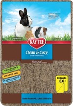 Kaytee Clean &amp; Cozy Small Pet Bedding - Natural 49.2 Liters - £63.72 GBP