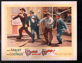 Dance with Me, Henry 11&quot;x14&quot; Lobby Card #7 Lou Costello Bud Abbott - £43.52 GBP