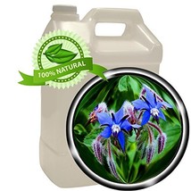 Borage Seed Oil -1 gallon (128 oz) - Cold-pressed-Skin Nourishing, Anti-aging - £391.67 GBP