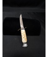 Vintage Solingen Germany 3 Arrows in Hand Logo Hunting Sheriff Fixed Bla... - $29.99