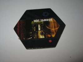 2005 Risk: Star Wars The Clone Wars Board Game Piece: Wat Tambor Player Hexagon  - $1.00