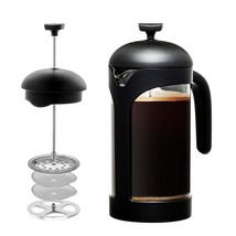 OVENTE 34 Ounce French Press Coffee, Tea and Espresso Maker, Heat Resistant Boro - £18.97 GBP