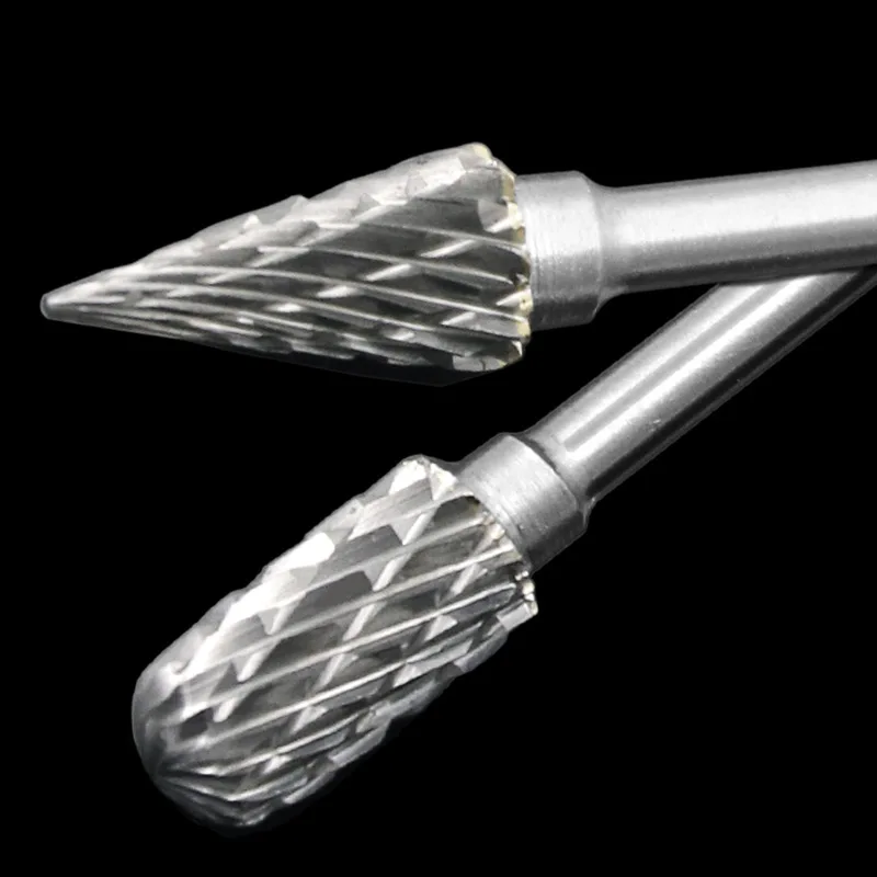 Sporting Tungsten Carbide 3x6mm Burr Drill Bits Rotary Burrs Metal Diamond Grind - £23.83 GBP