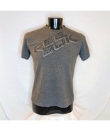 Men&#39;s Shirt Reebok Graphic T-Shirt Gray Medium - $9.50