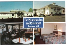 Missouri Postcard Branson The Plantation Inn &amp; Restaurant Multi View - £2.33 GBP