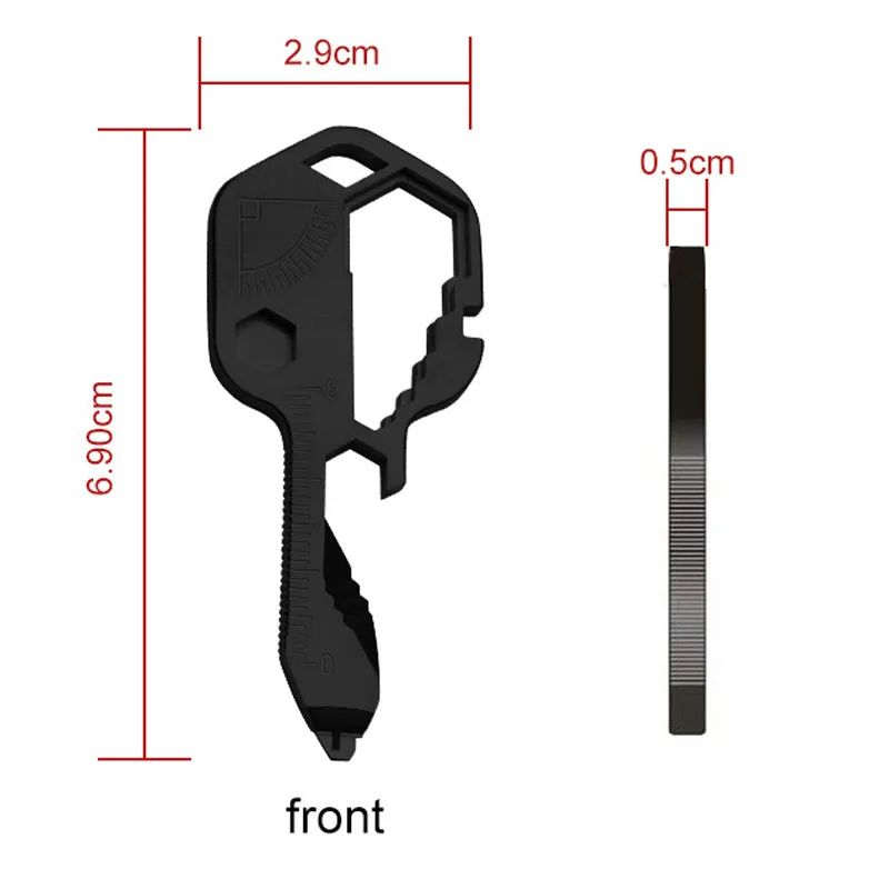 Sporting Multitool Key Universal Keys Gear Clips Measuring Adjustable Portable H - £23.51 GBP