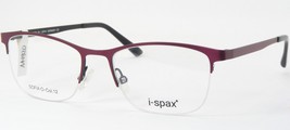 I-spax SOFIA 12 Bordeaux Rare Unique Lunettes Monture 50-17-135 Allemagne - £74.32 GBP