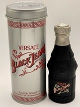 Versace Black Jeans Mens Eau De Toilette Spray 2.5 oz 75 ml Vintage Rare NEW HTF - £220.17 GBP