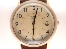 TIMEX Quartz Beige Date Easy Reader Unisex Wristwatch - $27.05 CAD