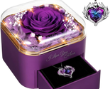 Gifts for Wife from Husband, Forever Preserved Rose for Women Mum Wife G... - £51.99 GBP