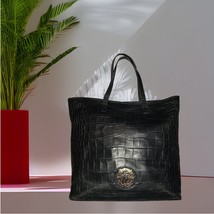 Vintage Navy Roberto Cavalli Tote Bag - £98.06 GBP