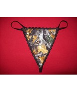 New Womens REALTREE CAMO Camoflauge Gstring Thong Lingerie Panties Under... - £14.88 GBP