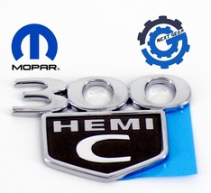 04806207AA New OEM Mopar Chrome &quot;300 C Hemi&quot; Deck Emblem 2005-2010 CHRYSLER 300C - £44.52 GBP