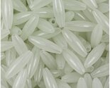 BeadTin Night Glow in The Dark 19mm Spaghetti Plastic Craft Beads (150pcs) - $3.59