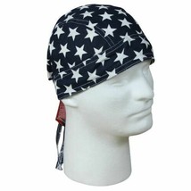 Tie Usa American Flag Stars Headwrap Motorcycle Du Do Doo Rag Biker Rothco 5146 - £7.02 GBP