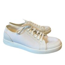Traq By Alegria Sneaq White Canvas Women’s Sneakers Size 41 - $66.49
