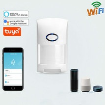 Tuya Smart Wifi Infrared Detector Pir Motion Sensor Alexa Google Home Se... - £22.79 GBP