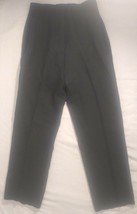 WOMAN&#39;S Class A OFFICER Serge Green Army Dress Pants AG- 489 Black Strip... - $39.20