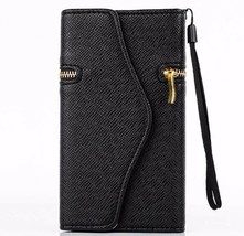 iPhone 6 6s plus Luxury Wallet PU Leather Case Zipper Card Holder Cover ... - $109.90 MXN