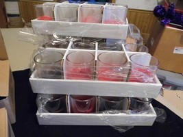 52 Clear Votive Candles  Used but no chips or cracks. - $19.95