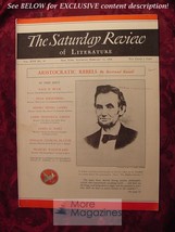 Saturday Review February 12 1938 Bertrand Russell Abraham Lincoln - £6.88 GBP