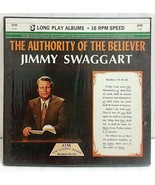 Vtg JIMMY SWAGGART Vinyl Box Set Authority Of The Believer 5 LP 16 rpm S... - £29.94 GBP