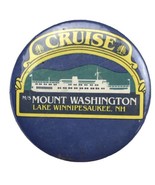 Mount Washington Lake Winnipesaukee NH Vintage Pin Button Pinback New Ha... - $12.95