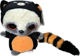 YooHoo and Friends Halloween Lemur in Orange And Black Cat Costume 8” w/... - $12.20