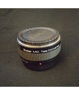 Vivitar MC 2x-21 Tele Converter 2x Multi Coated For Olympus OM Made in J... - $32.57 CAD