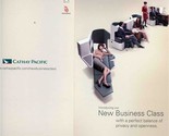 Cathay Pacific Airways First Business &amp; Economy Brochures and World Rout... - $31.68