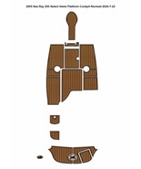 2005 Sea Ray 200 Select Swim Platform Cockpit Pad Boat EVA Teak Deck Flo... - $1,230.93 CAD
