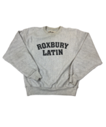 Vintage Roxbury Latin School Gray Champion Reverse Weave Crewneck Small - €67,50 EUR