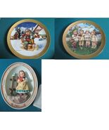 Hummel Century Plate Danbury Mint Ride Christmas/We Wish You Best/Sweet ... - €55,77 EUR