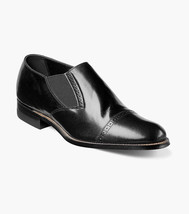 00017 , Stacy Adams Leather Shoes Madison Slip On Cap Toe image 2
