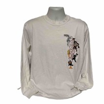 Vintage 1995 Looney Tunes Warner Bros. Studio Store Embroidered Shirt Large - £31.62 GBP
